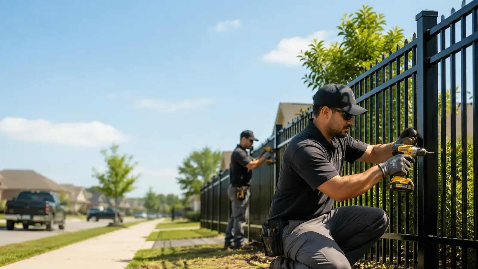Metal Fence Installation in Toddville, IA